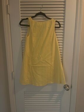 Fortunate one yellow babydoll dress XS